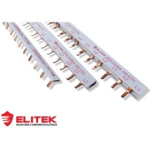 BARRAMENTO BIFASICO ELITEK 80A 12P