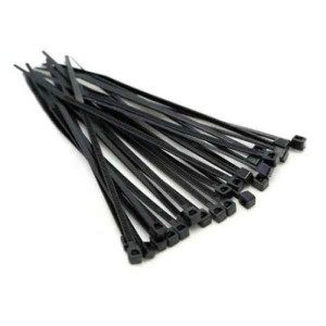 ABRAC. NYLON PRETA 3,6X150MM PCT 100