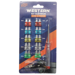 KIT ELETRICA FUSIVEL 12 PEÇAS WESTERN 2963